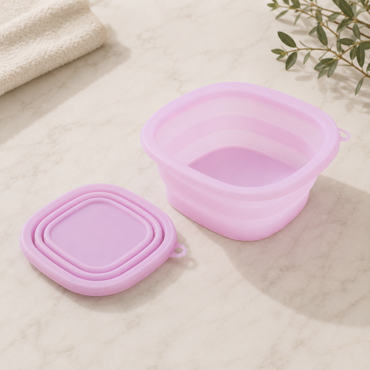 Tika Facial Ice Bath Bowl, Collapsible Design